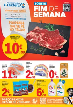 Pré-visualização E.Leclerc Catálogo Fim de Semana válido de 19.06.2026
