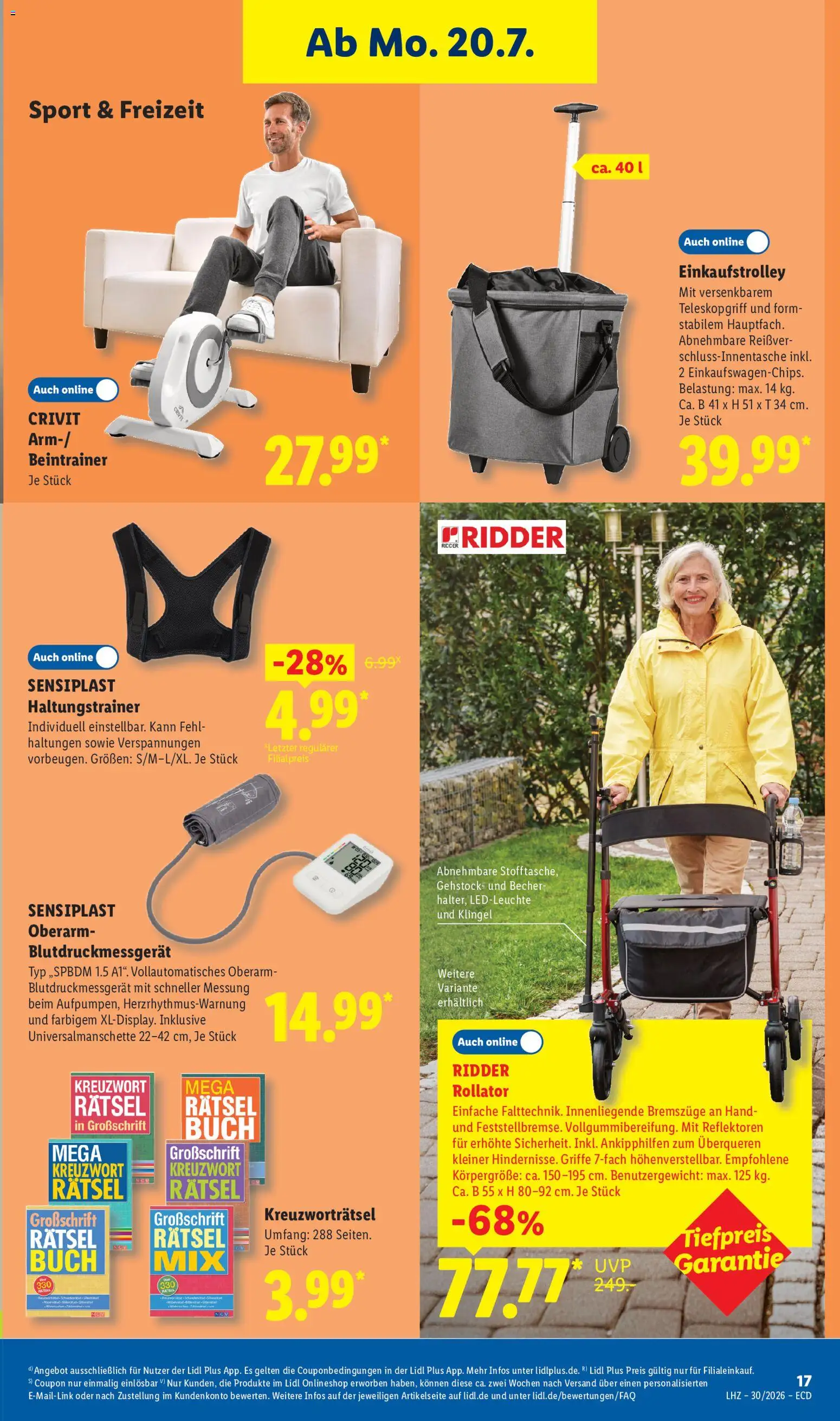 Lidl Prospekt – gültig ab 20.07.2026 | Seite: 15 | Produkte: Monitor