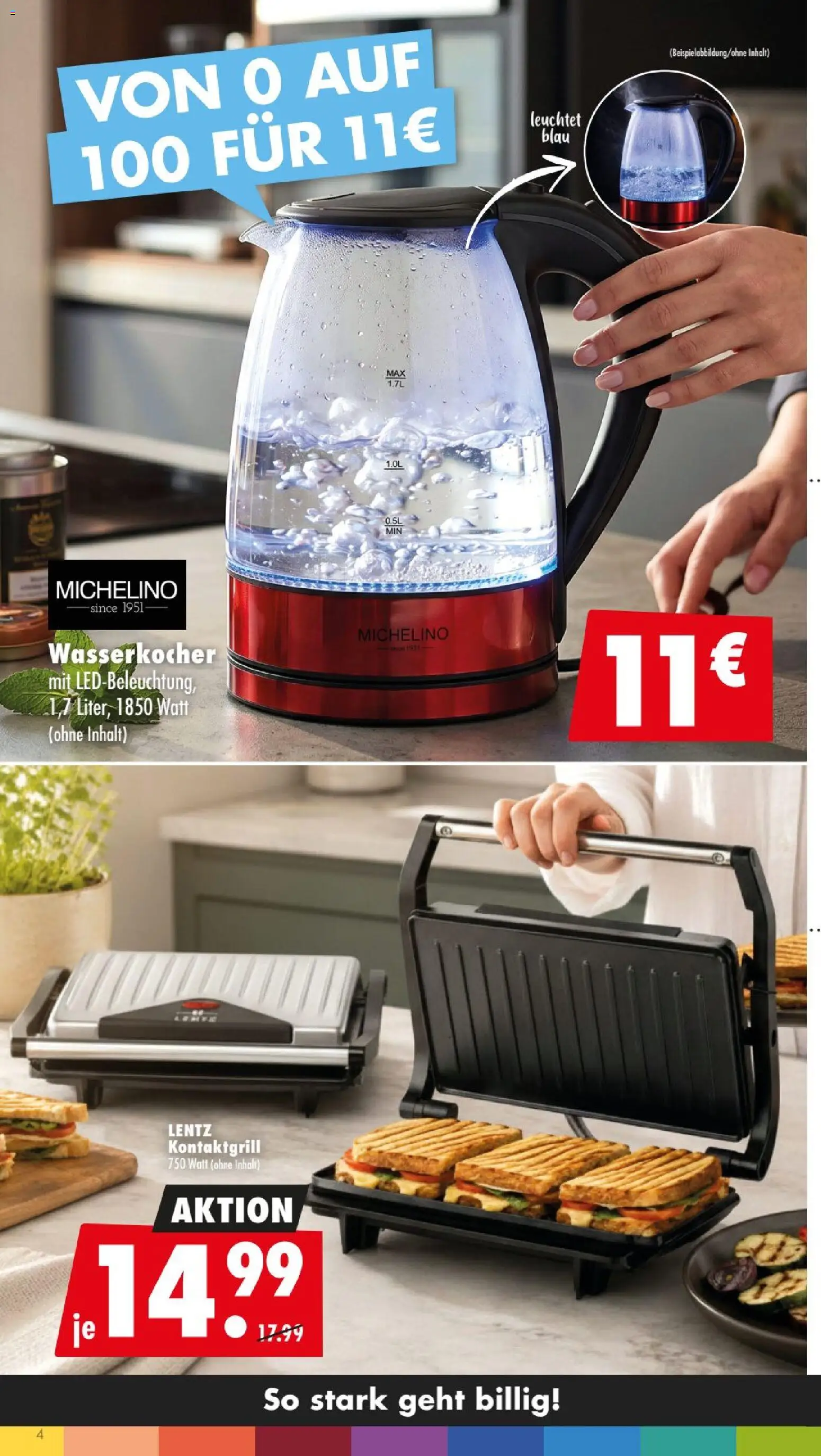 Mäc Geiz Prospekt – gültig ab 03.08.2026 | Seite: 4 | Produkte: Wasserkocher