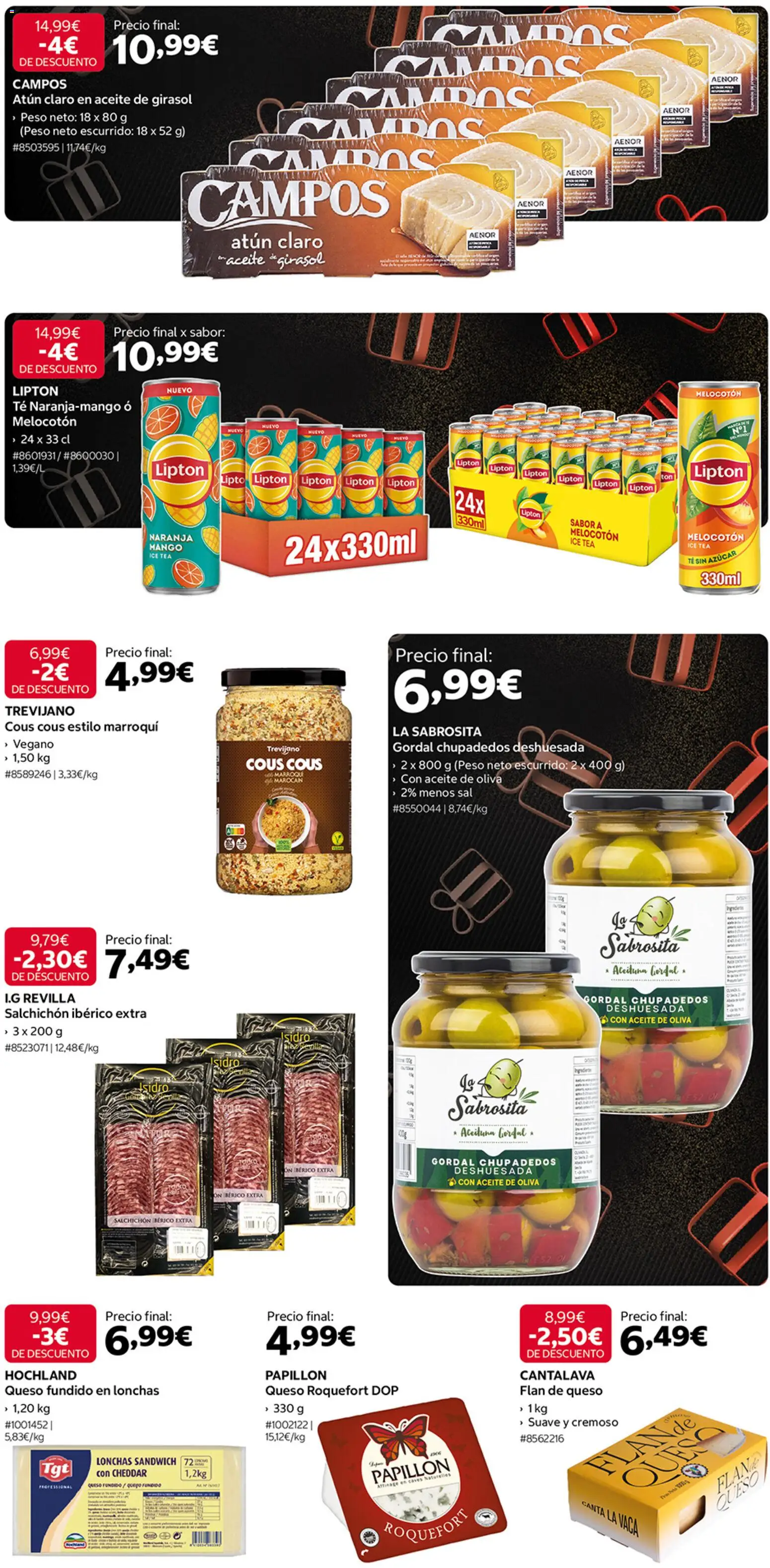 Costco Black Friday │ válido desde el 30/10/2026 | Página: 6 | Productos: Queso, Aceite de oliva, Peso, Azúcar