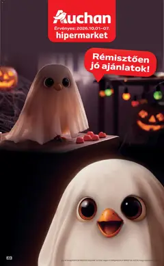 Auchan Halloweeni ajánlatok - amely érvényes a következő dátumtól: 2026.10.01.