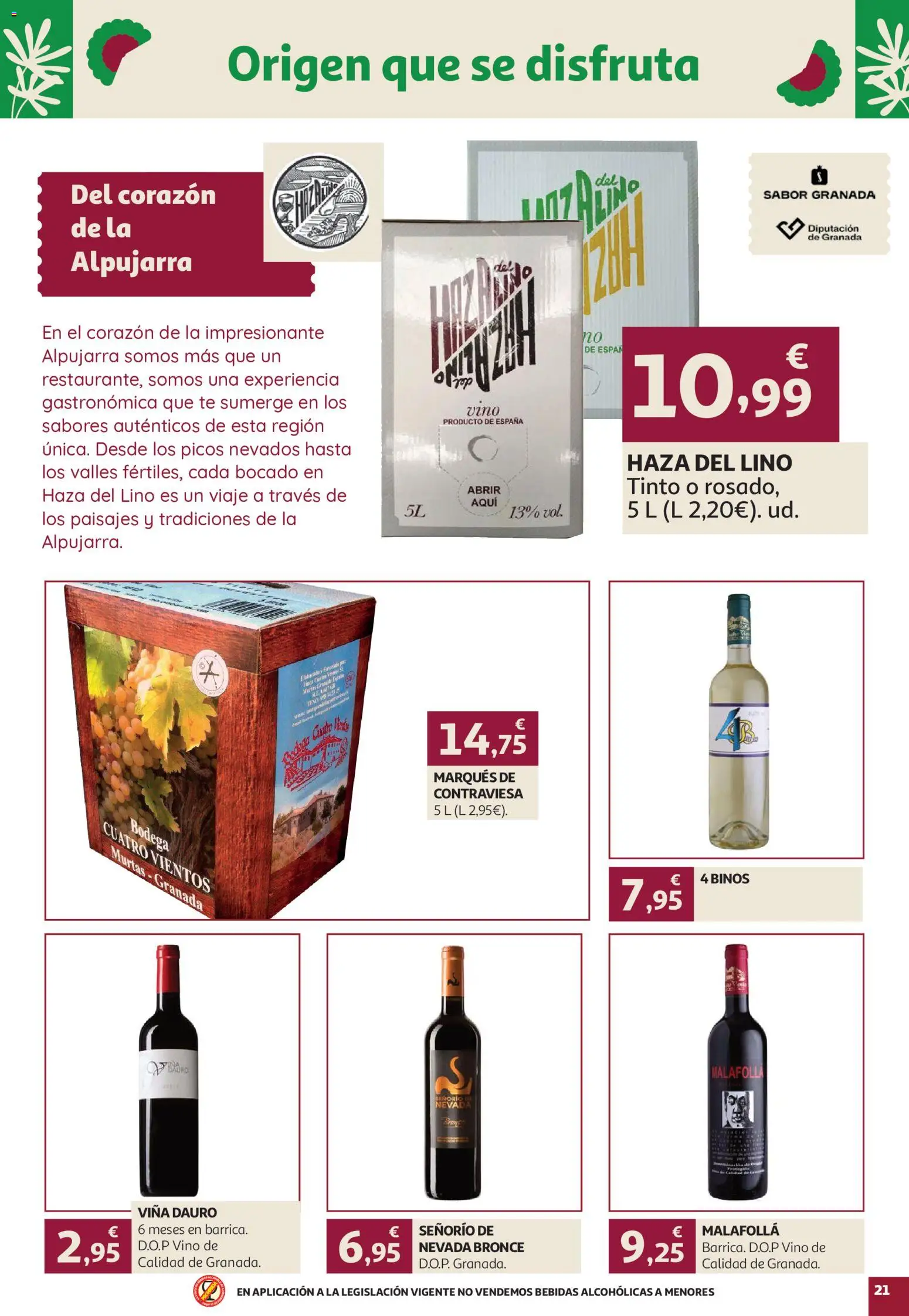 Alcampo Sabor Granada │ válido desde el 11/09/2026 | Página: 21