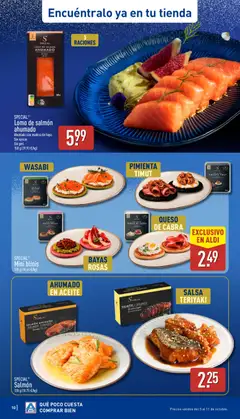 Vista previa Salmón ahumado en aceite, SALMÓN AHUMADO válido desde el 05/10/2026 | Página: 10