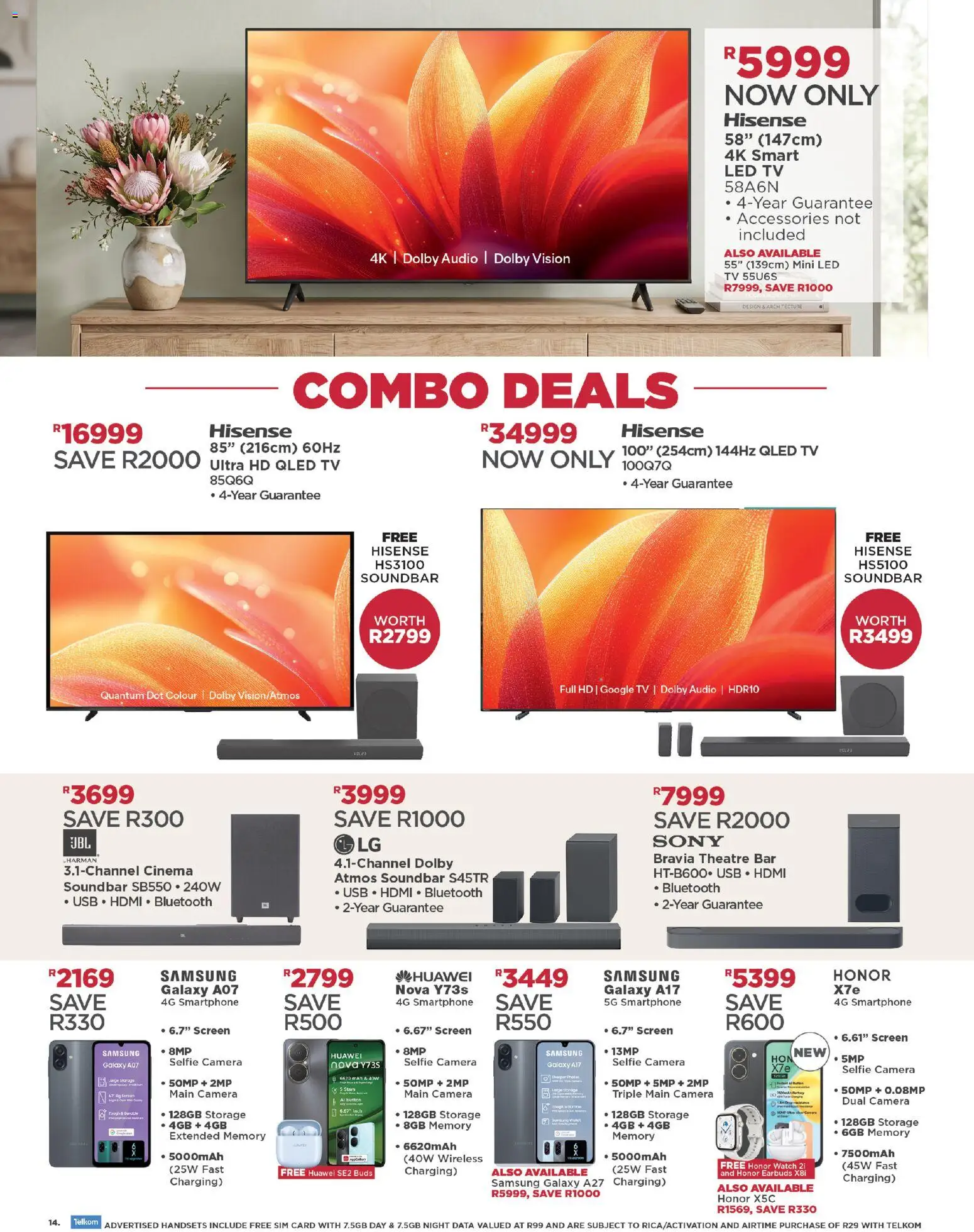 New House and Home catalogue – valid from 12/10/2026 | Page: 14 | Products: Sim, Watch, Audio, TV
