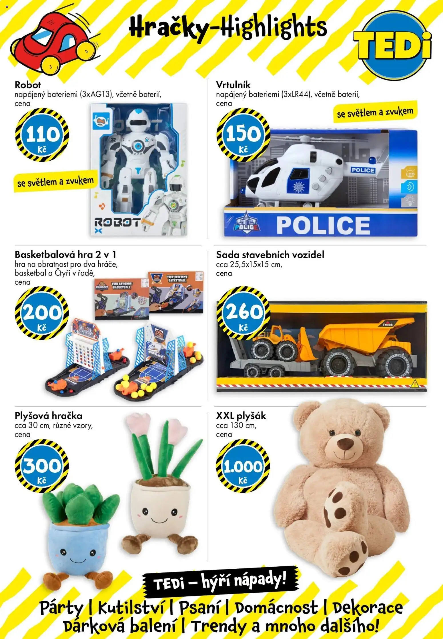 TEDi leták od 20.05.2026 | Strana: 6 | Produkty: Hra, Police, Plyšák, Dekorace