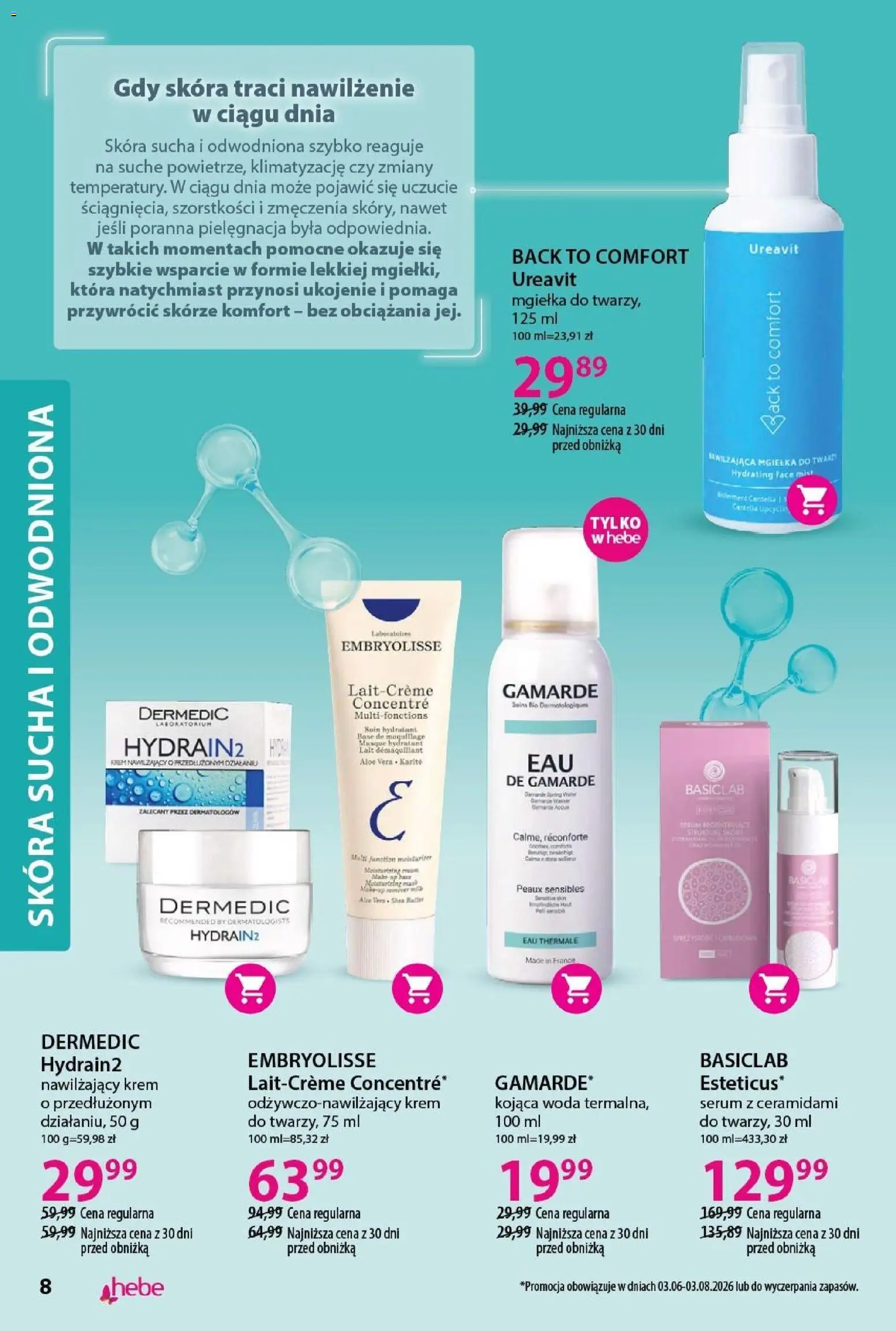 Hebe gazetka - Katalog od 19.06.2026 | Strona: 8