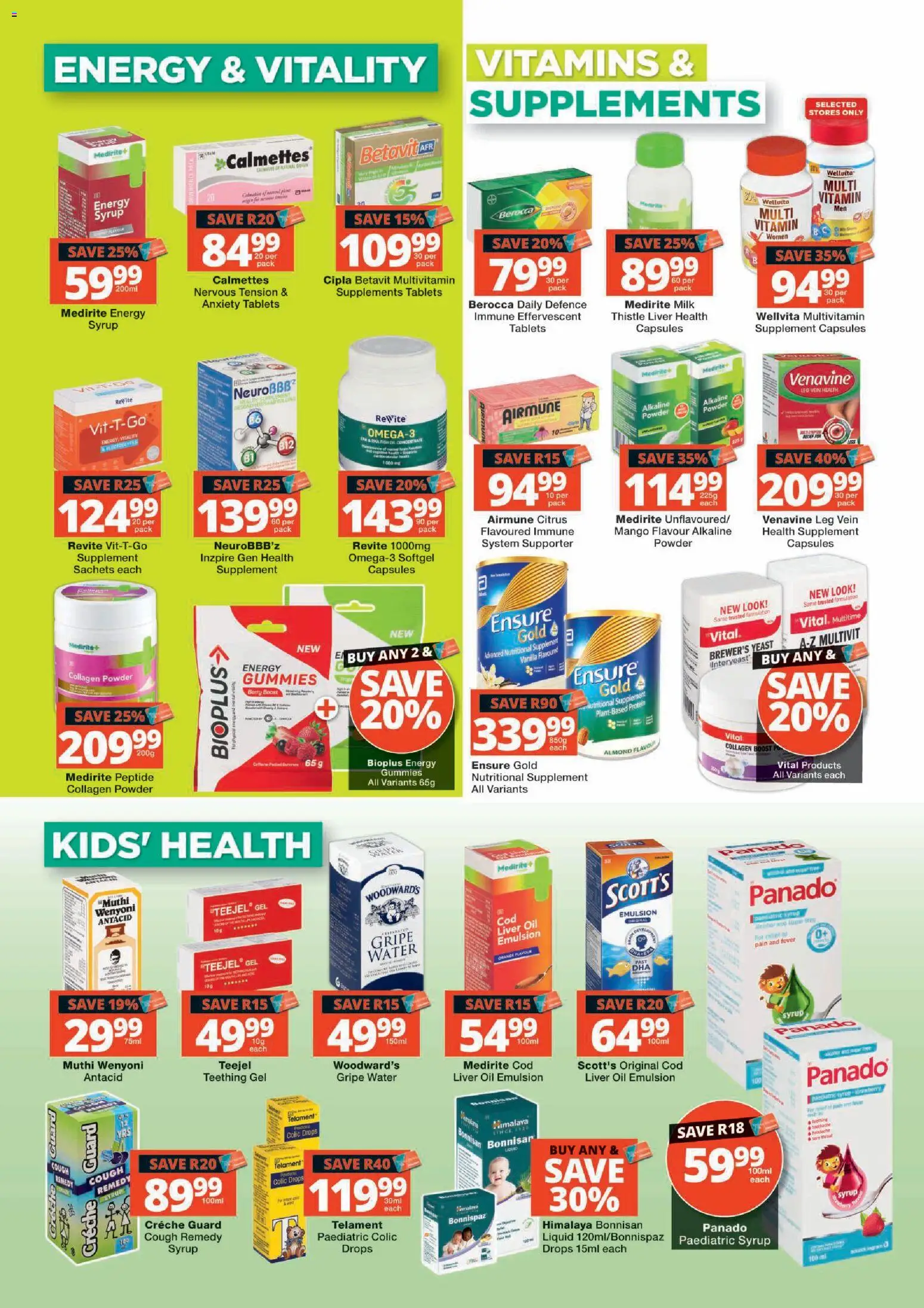 New Checkers catalogue – valid from 19/10/2026 | Page: 3 | Products: Oil, Powder, Water, Mango