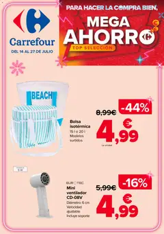 Vista previa Carrefour Mega Ahorro válido desde el 14/07/2026