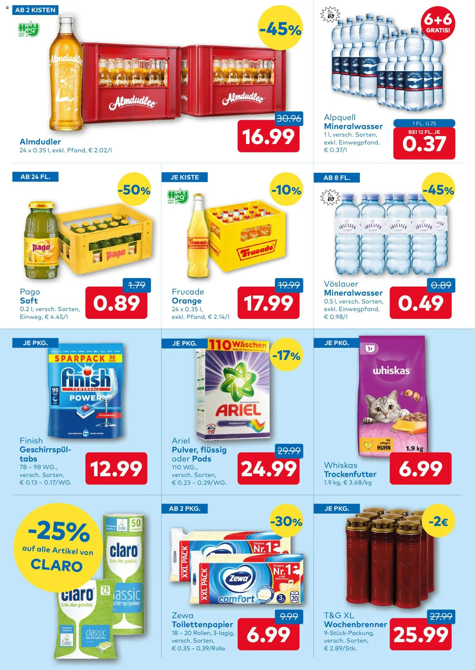 T&G Flugblatt gültig ab 21.05.2026 | Seite: 6 | Produkte: Saft