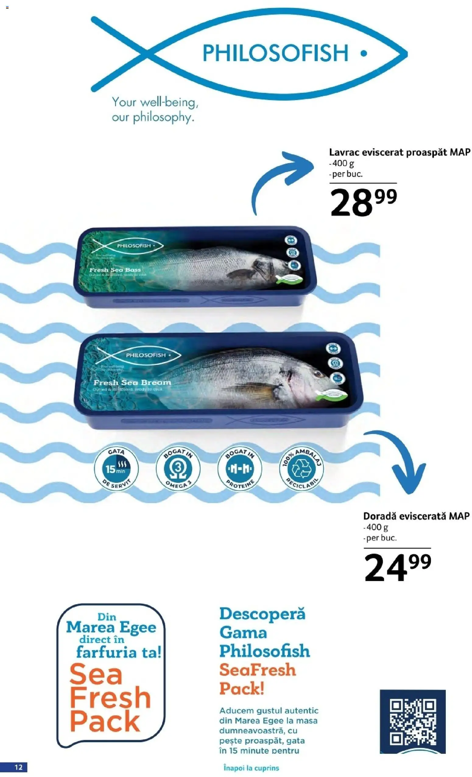 Noul catalog Selgros – valabil de la 17.04.2026 | Pagină: 12 | Produse: Masaüstü kılıfı, Masă, Chaussures de ski, Pește