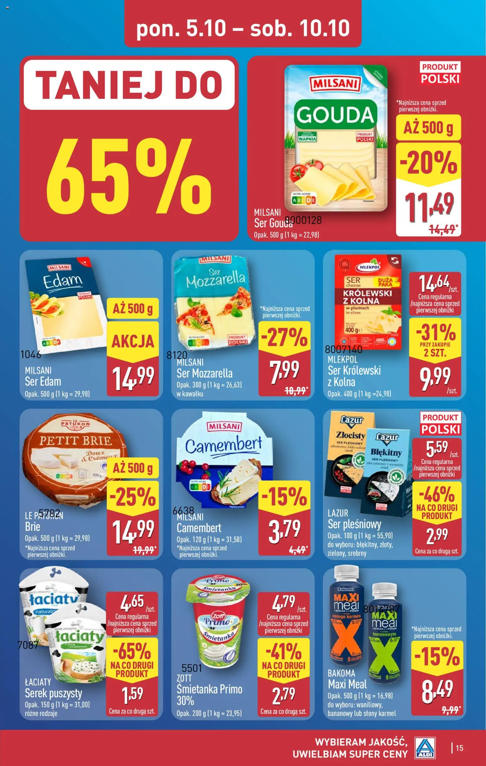 Aldi Polsko leták od 05.10.2026 | Strana: 15