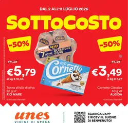 Anteprima del volantino Unes volantino valido a partire dal 02/07/2026