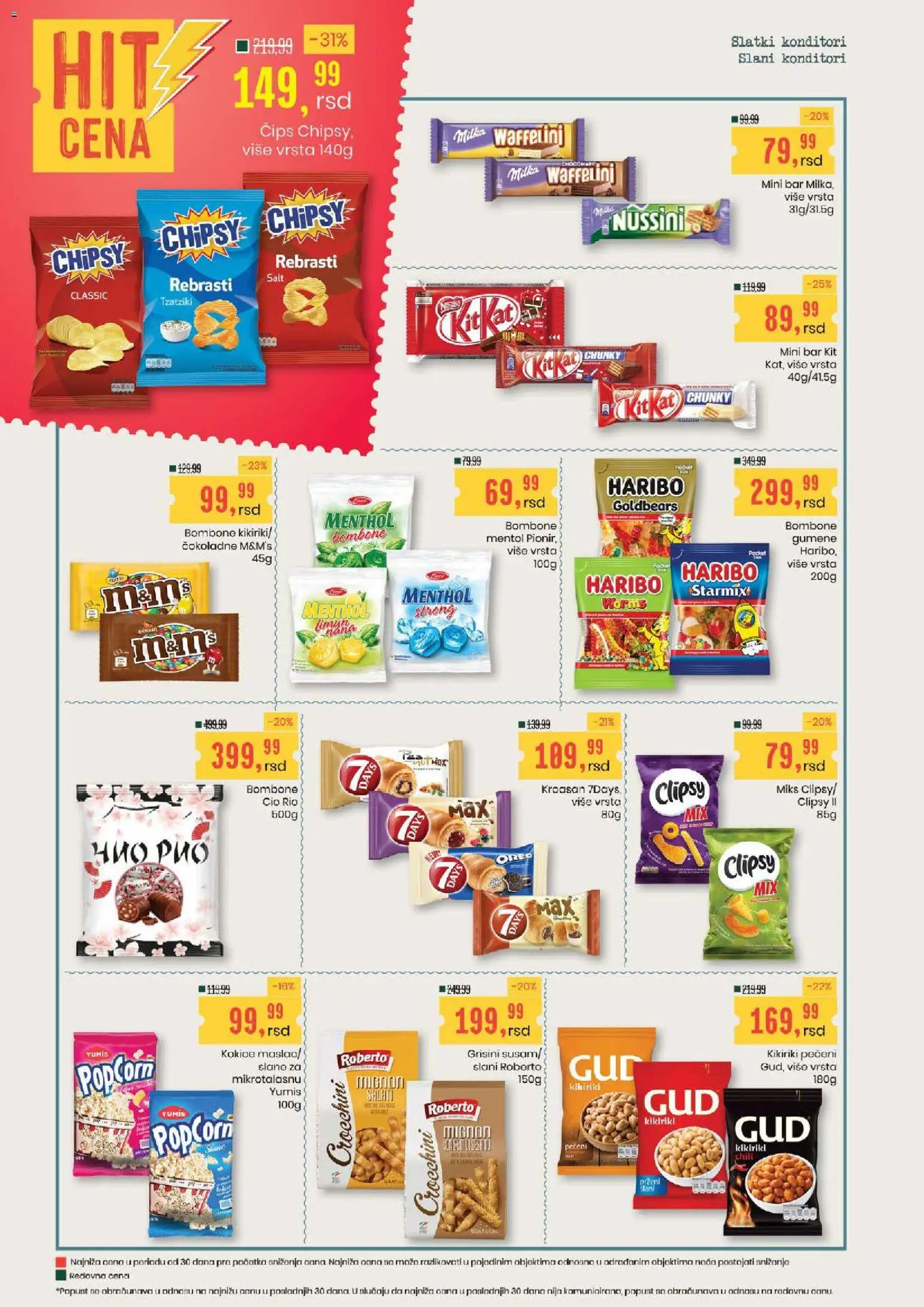 Aroma Market katalog - važi od 09.07.2026 | Strana: 16 | Proizvode: Milka, So, Haribo, Kroasan