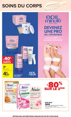 Carrefour - Prévisualisation de Carrefour Toutes en beauté valide à partir de 23/06/2026 | Page: 46 | Produits: Sucre, Cire froide, Miel, Crème dépilatoire