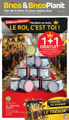 Brico publicité - Voorbeeld van een folder van Brico, geldig van 14/10/2026