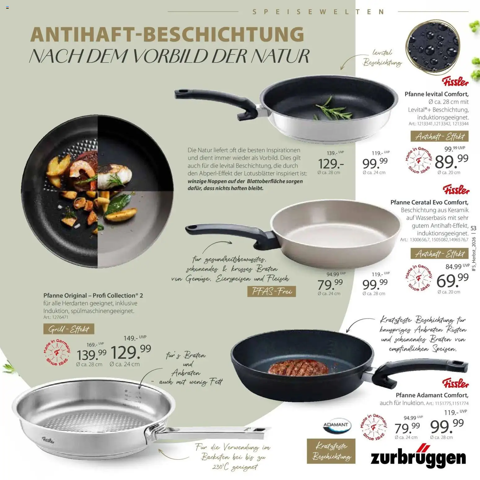 Zurbrüggen - Zurbrüggen: Von allem nur das beste (ab 24.10.2026) zum Blättern | Seite: 53 | Produkte: Grill, Backofen, Fleisch