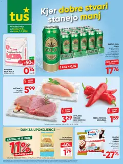 Tuš katalog akcije – veljaven od 19.08.2026