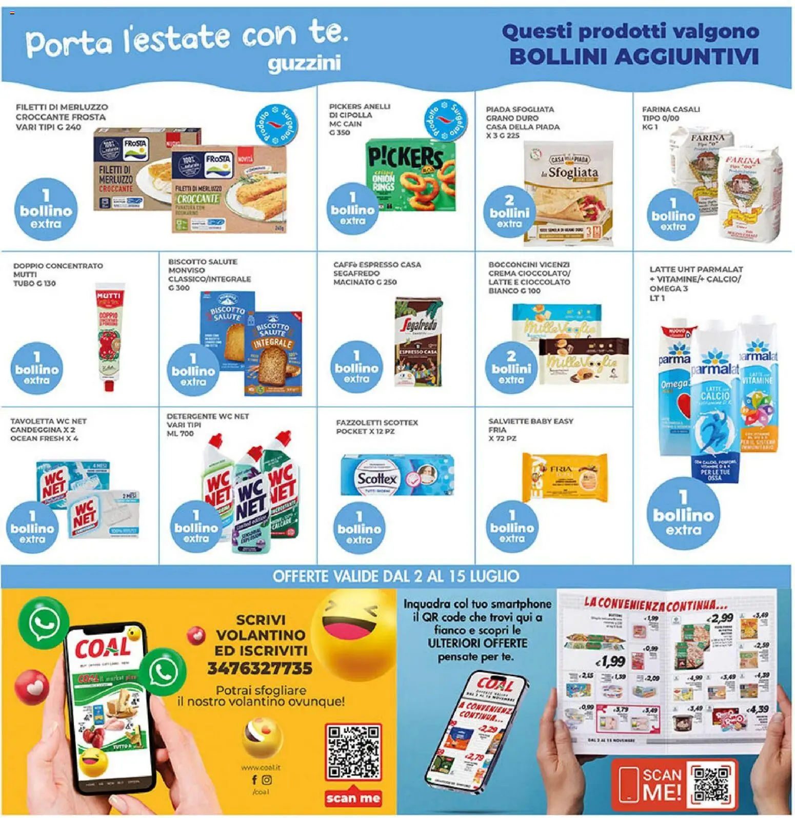 Volantino Coal del 02/07/2026 | Pagina: 24 | Prodotti: Detergente, Smartphone, Mutti, Macinato