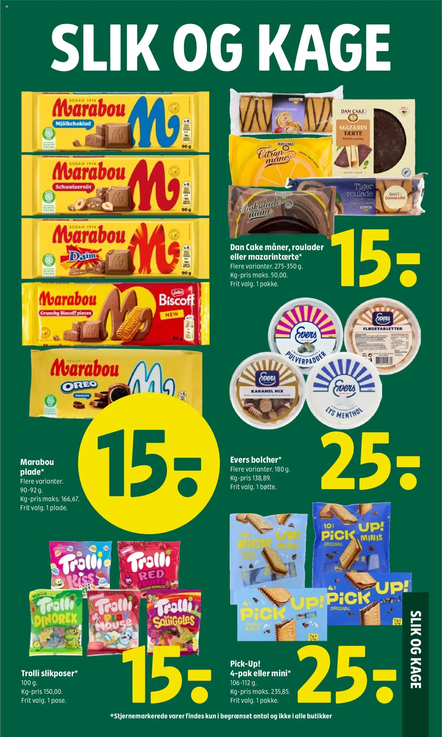 Coop 365 tilbudsavis – gyldig fra 18.06.2026 | Side: 27 | Produkter: Chokolade, Slik, Roulade, Oreo