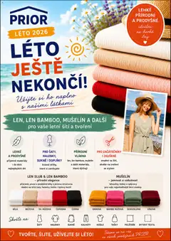 Náhled letáku Prior - Nová Kolekce Letních Látek od 17.07.2026