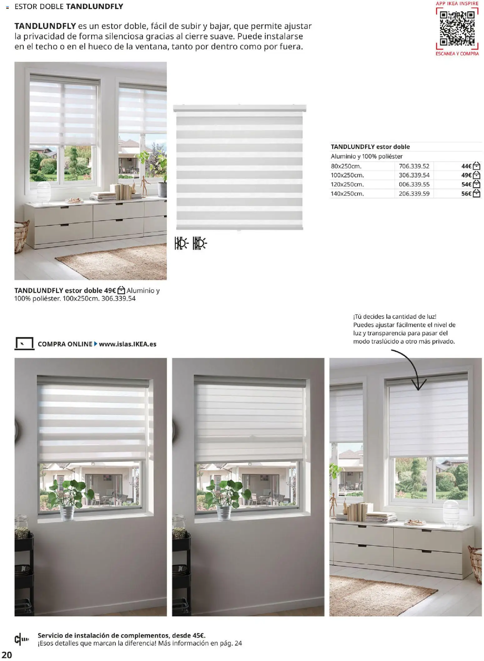 IKEA - Cortinas y estores │ válido desde el 01/09/2026 | Página: 20