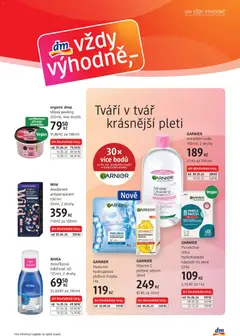 Náhled letáku dm drogerie leták od 02.10.2026 | Strana: 15 | Produkty: Pleťová maska, Vitamin c, Antiperspirant, Náplasti na akné