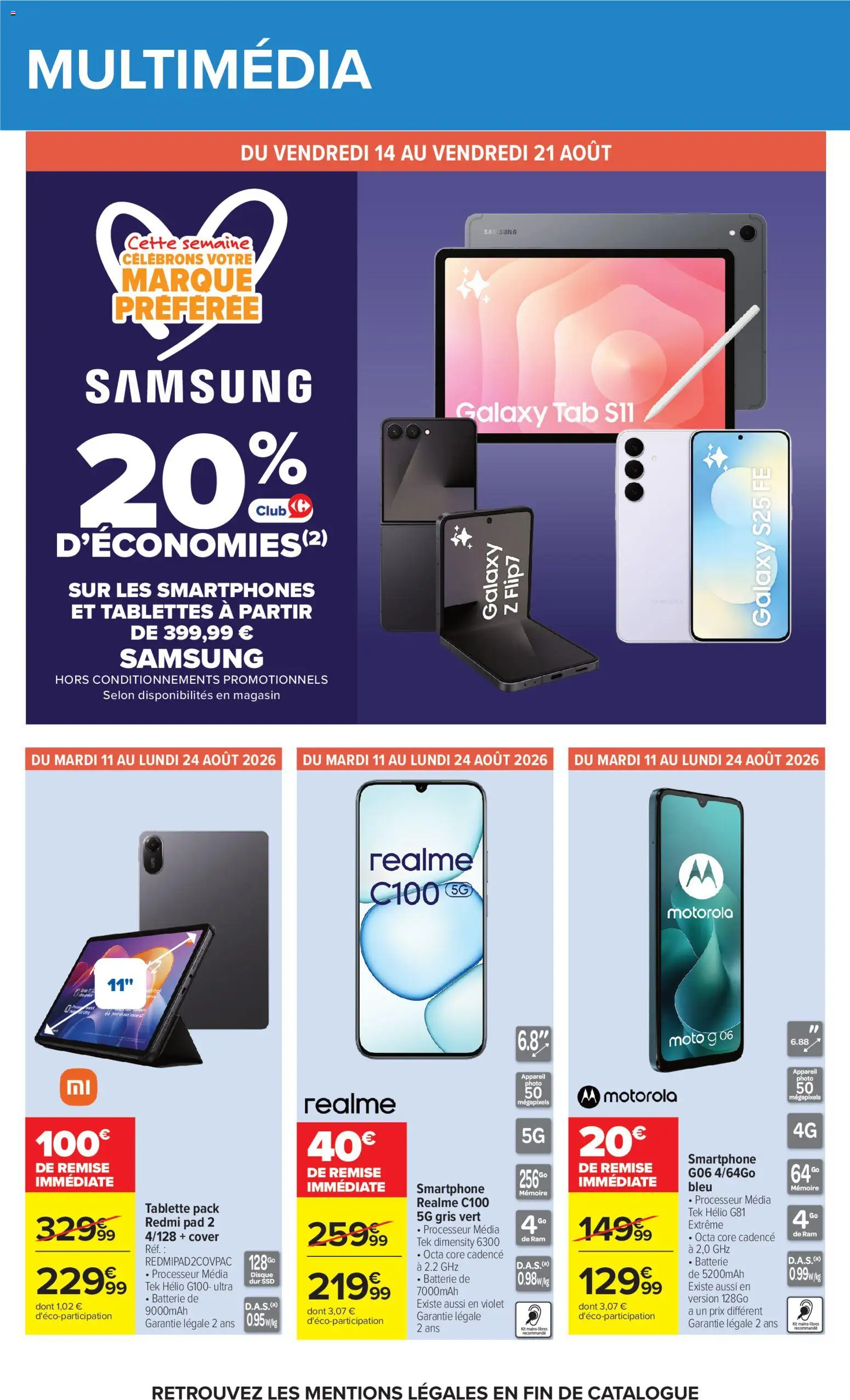 {H1} | Page: 60 | Produits: Smartphone, Tablette, Appareil photo, Batterie