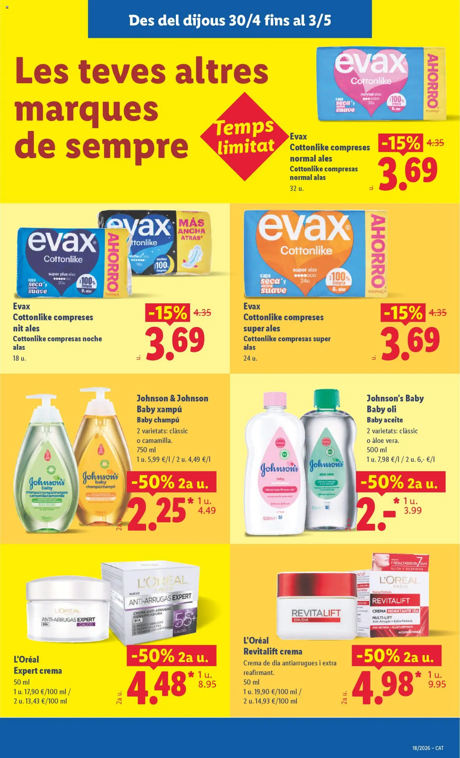 Lidl folleto │ válido desde el 27.04.2026 | Página: 41 | Productos: Crema, Crema hidratante, Crema de día, Γλυφιτζούρι