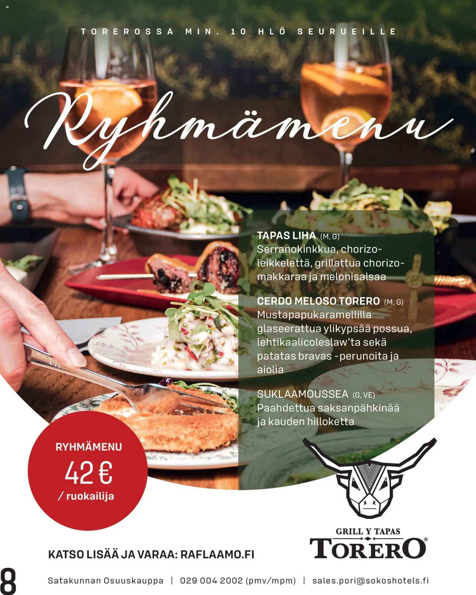 S-market Juhli kanssamme – voimassa 29/09/2026 alkaen | Sivu: 8 | Tuotteet: Chorizo, Liha