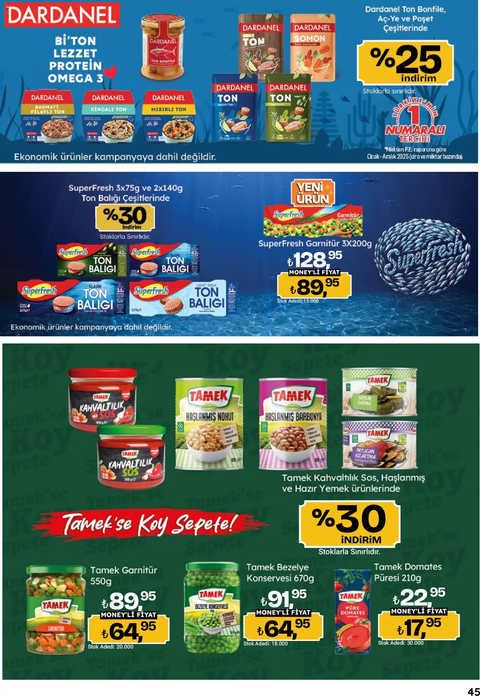 Migros Katalog - 5M Migroskop Dijital - 08 Ekim 2026 tarihinden itibaren geçerlidir | Sayfa: 45 | Ürünler: Domates, Sos, Barbunya, Ocak