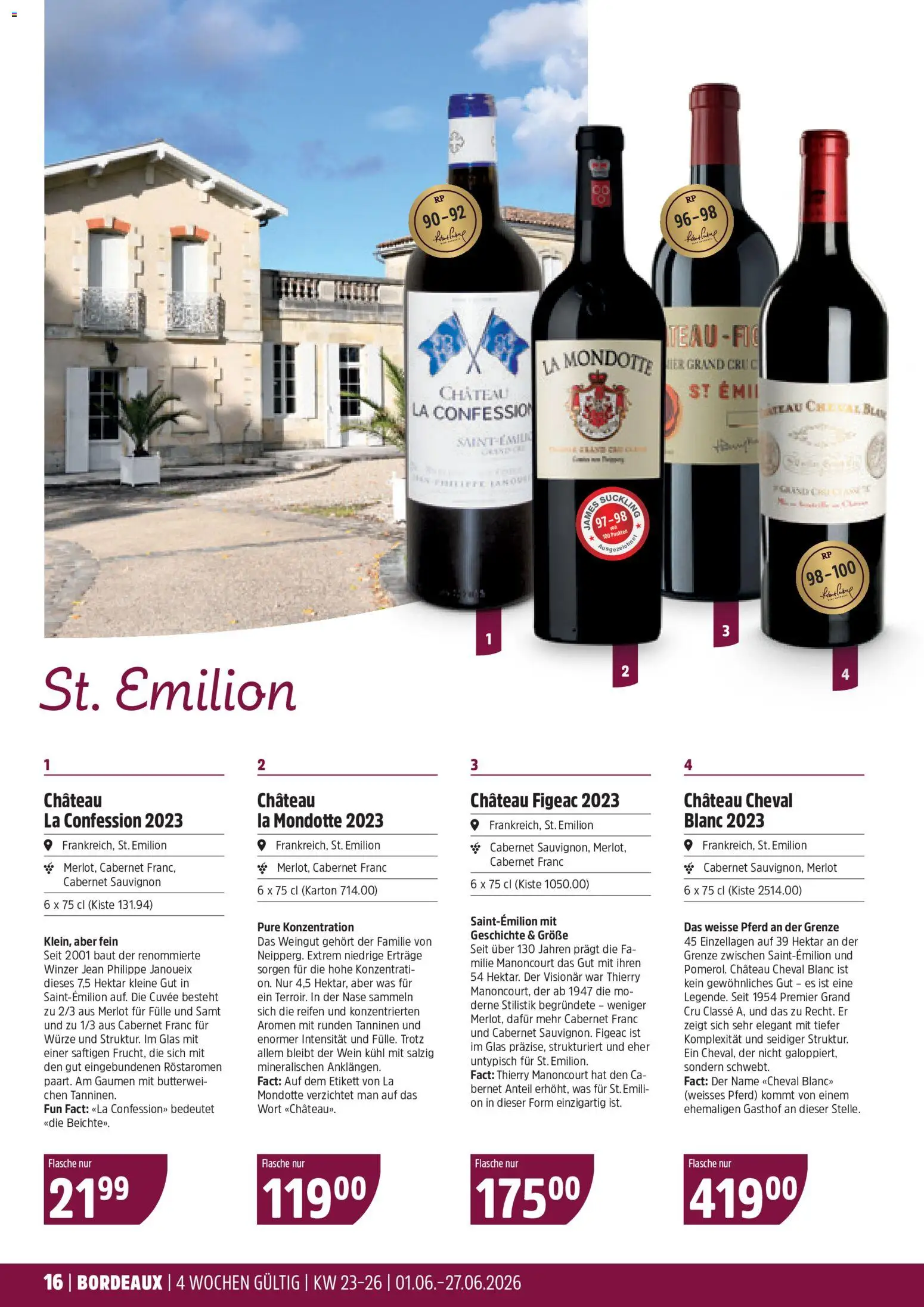 TopCC aktionen Weinfestival – gültig ab 01.06.2026 | Seite: 16 | Produkte: Merlot, Wein
