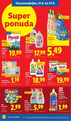 Lidl Katalog - Pregled kataloga iz trgovine Lidl, vrijedi od 21.09.2026 | Stranica: 14