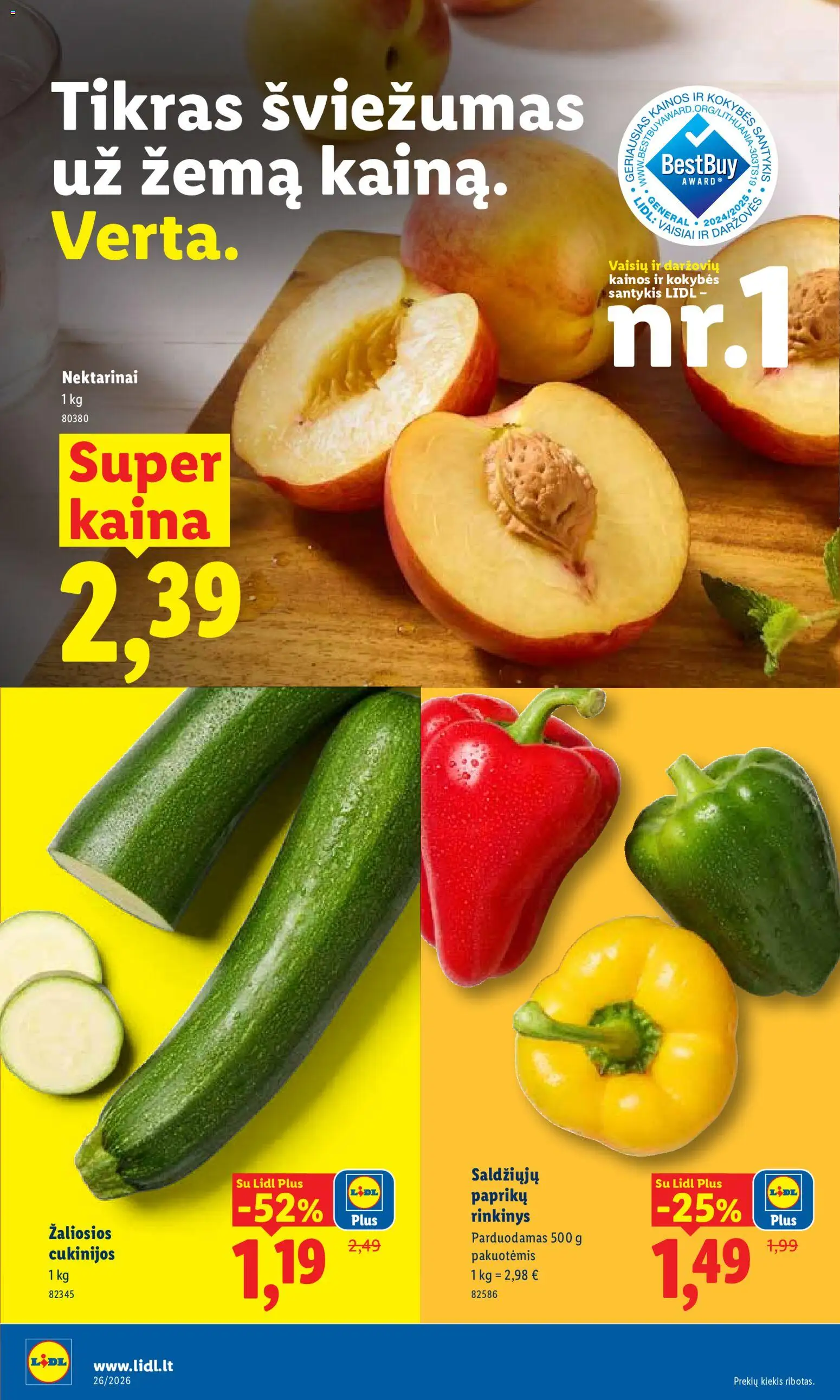 LIDL akcijos nuo 2026.06.22 | Puslapis: 36