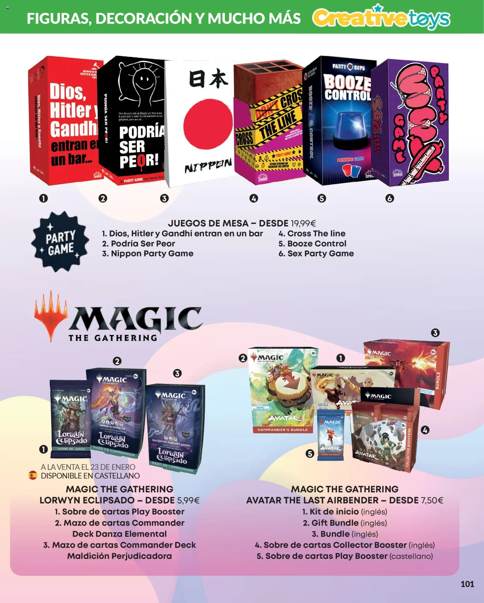 Game folleto │ válido desde el 10/12/2025 | Página: 25 | Productos: Juegos de mesa, Decoración, Mesa