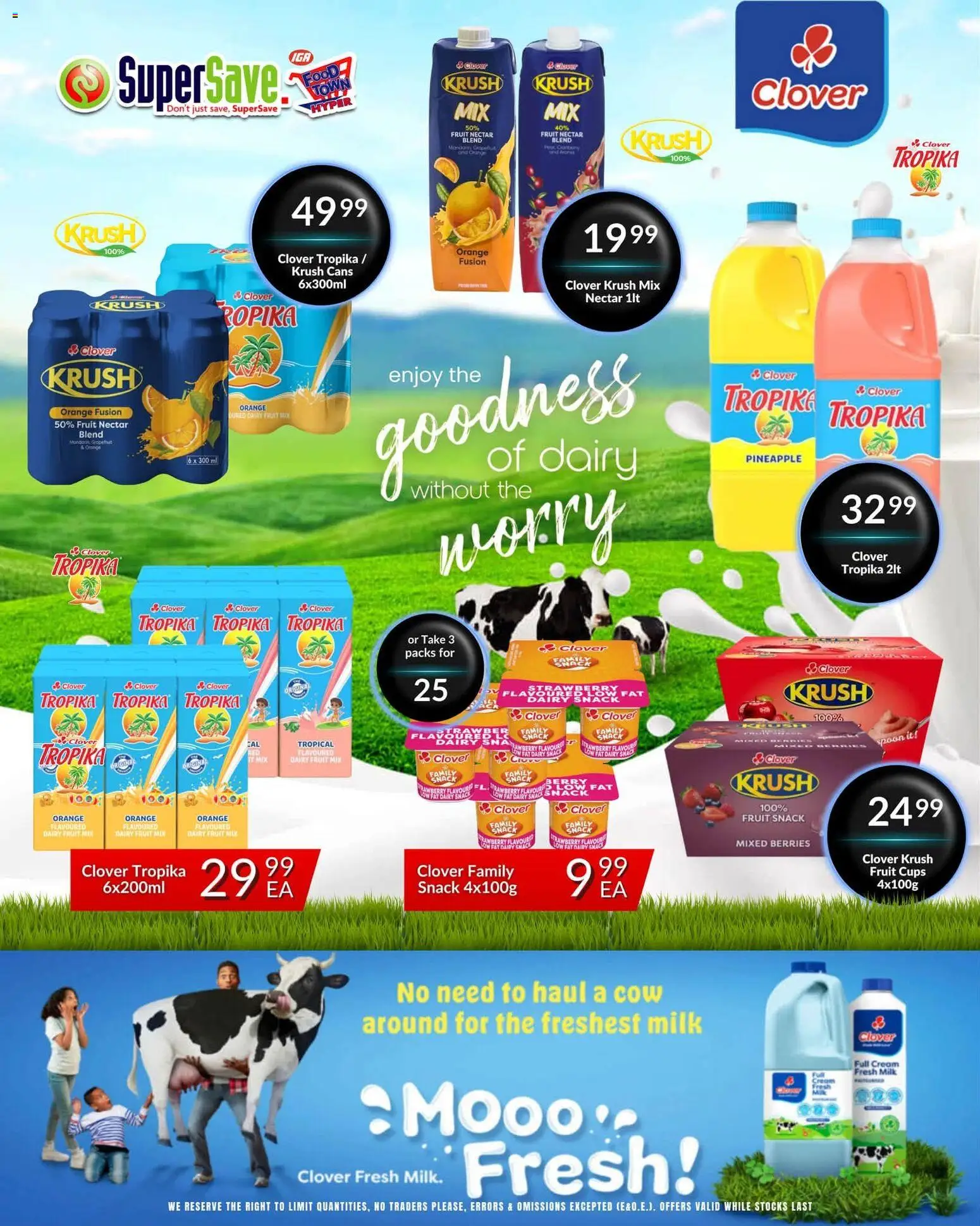 New Super Save catalogue – valid from 11/07/2026 | Page: 28 | Products: Milk, Pineapple, Cream, Fruit