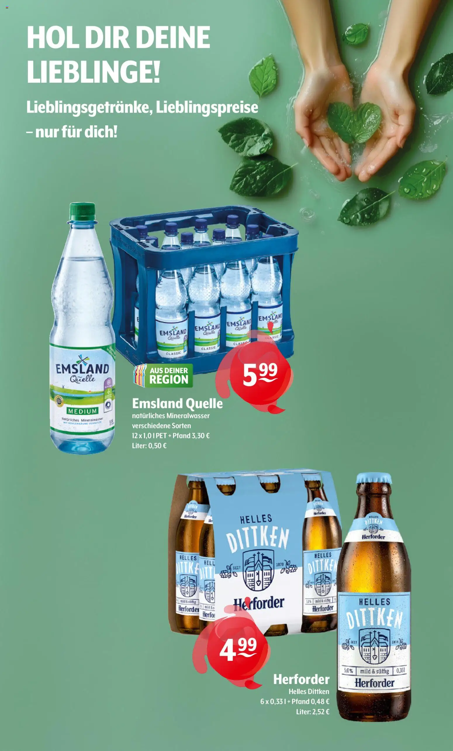 Getränke Hoffmann - Nordrhein - Westfalen – gültig ab 15.06.2026 | Seite: 9 | Produkte: Mineralwasser