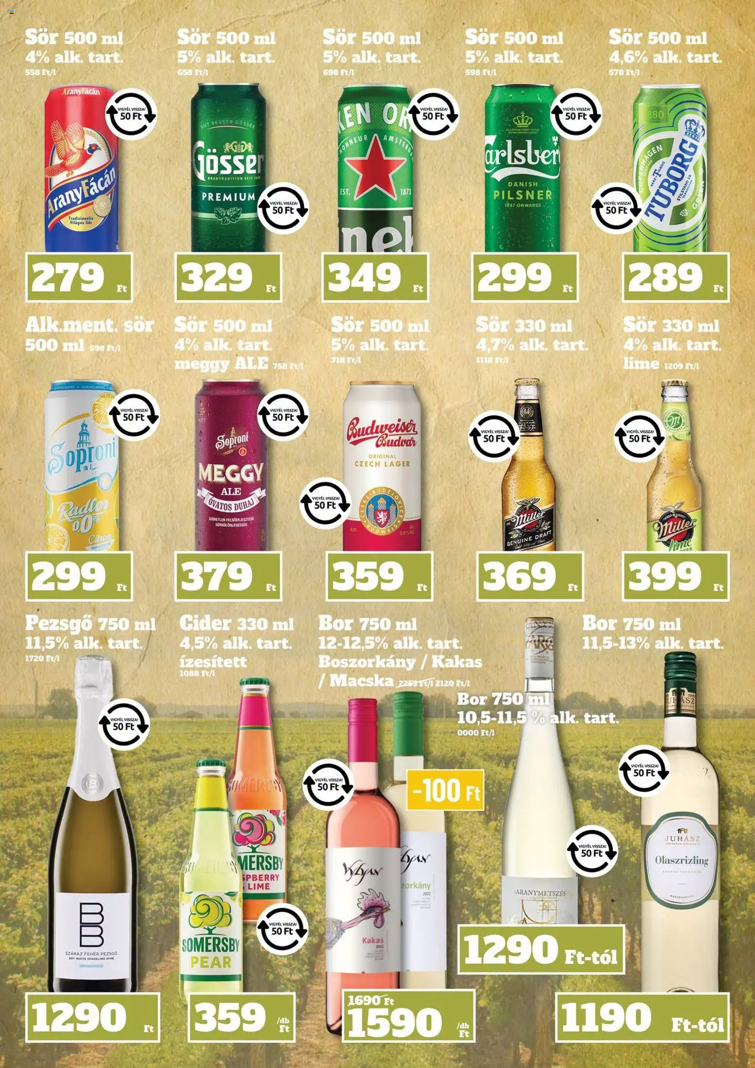 Family Diszkont akciós ujság - amely érvényes a következő dátumtól: 2026.07.30. | Oldal: 23 | Termékek: Lime, Pezsgő, Sör, Só