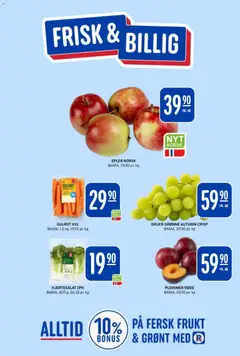 Forhåndsvisning av Rema 1000 kundeavis gyldig fra 31/08/2026 | Side: 10 | Produkter: Frukt, Plommer, Druer, Hjertesalat