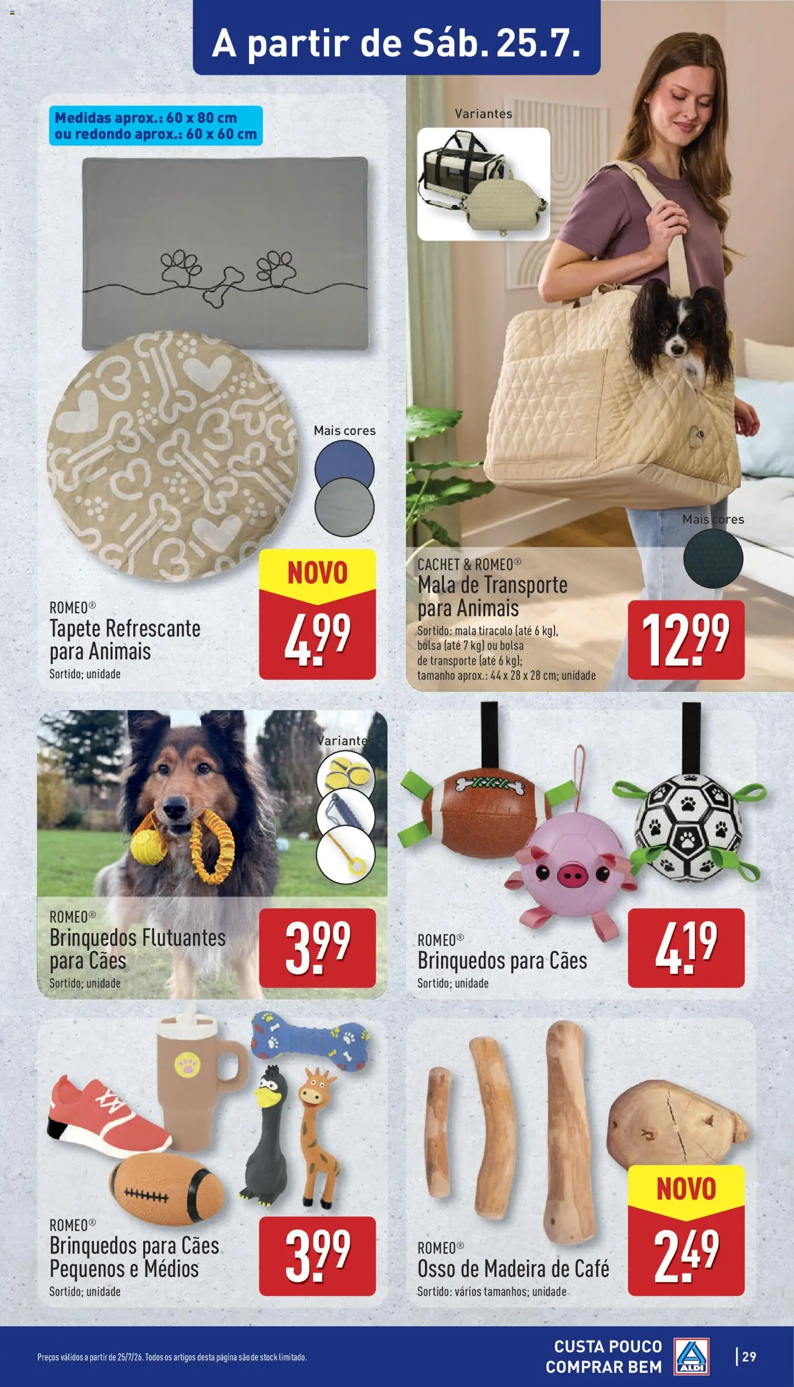 Aldi folheto │ válido de 20/07/2026 | Página: 29 | Produtos: Bolsa, Tapete, Café, Brinquedos