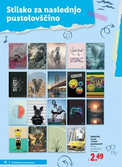 Lidl katalog akcije – veljaven od 29.06.2026 | Stran: 12 | Izdelki: Zvezek