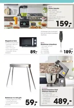 Hanos folder - Non food - Voorbeeld van een folder van Hanos, geldig van 21-09-2026 | Pagina: 3 | Producten: Grill, Blender, Keukenmachine, Glas