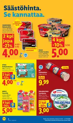Lidl-mainoslehti voimassa 08/10/2026 alkaen | Sivu: 6 | Tuotteet: Smoothie