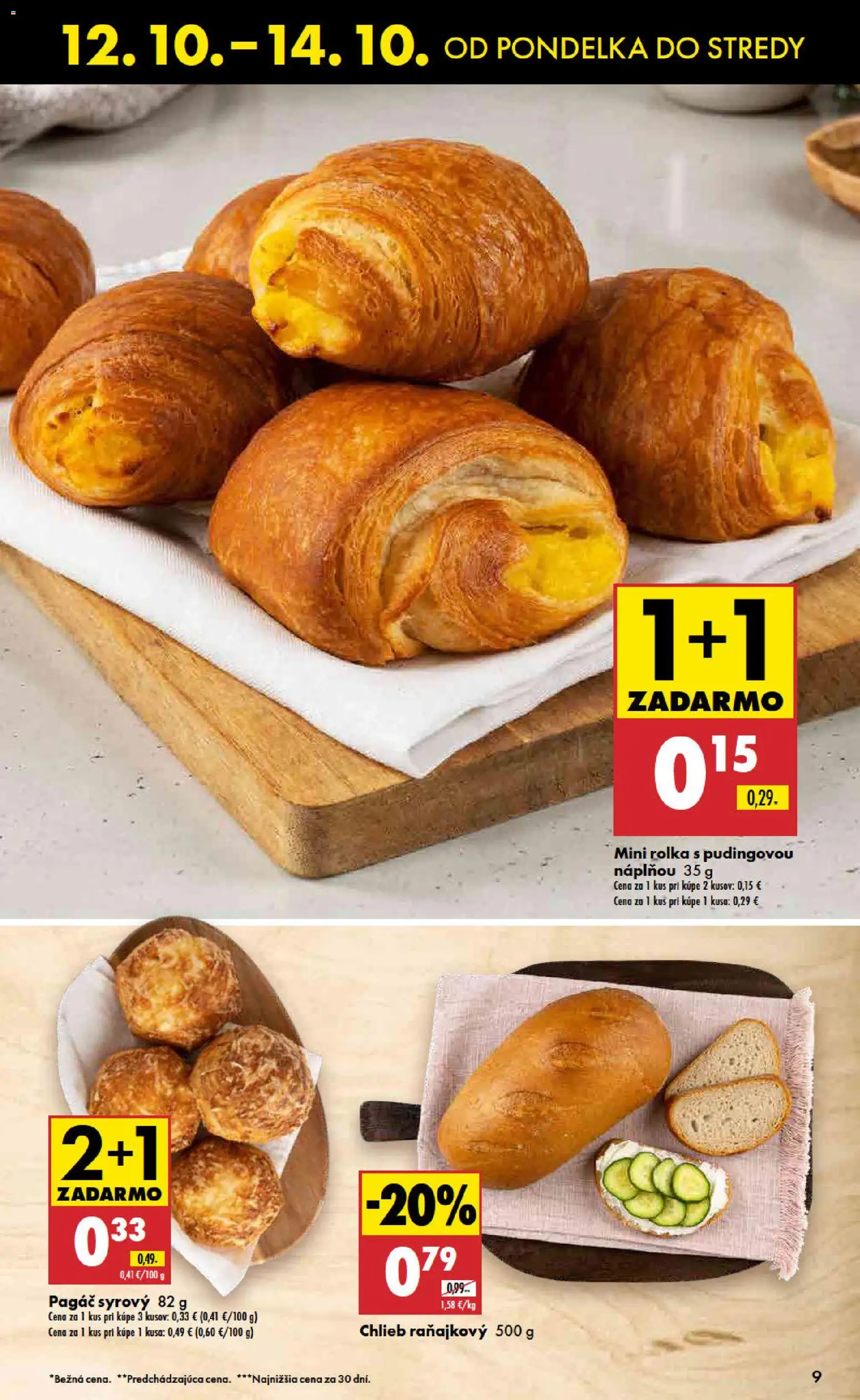 Nové Biedronka akcie – leták je platný od 12.10.2026 | Strana: 9 | Produkty: Chlieb