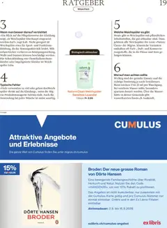 Migros aktionen Magazin ab 02.09.2026 gültig | Seite: 19 | Produkte: Duft, Weichspüler, Kleider, Wasser