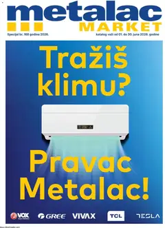 Metalac Market katalog - pregled Metalac Market kataloga - važi od 01.06.2026