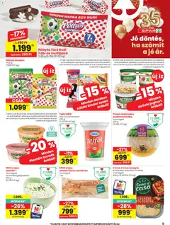 Spar akciós újság - amely érvényes a következő dátumtól: 21.05.2026 | Oldal: 9