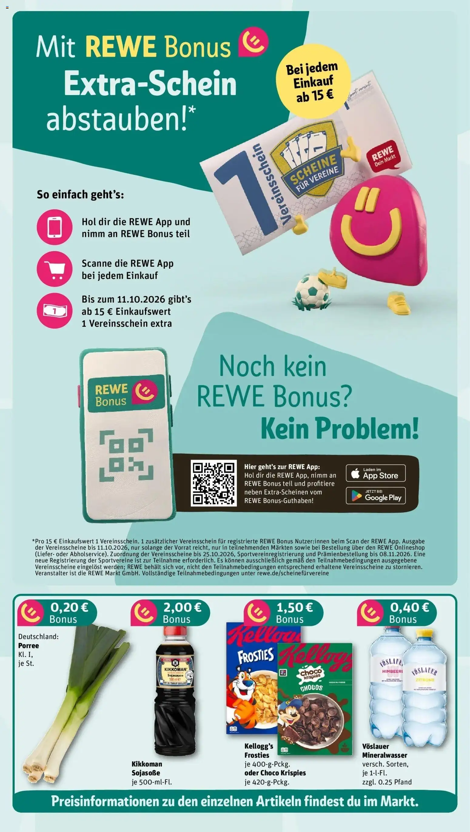REWE Prospekt ab 07.09.2026 zum Blättern » Angebote | Seite: 3 | Produkte: Sojasoße, Kellogg's, Zitrone, Himbeere