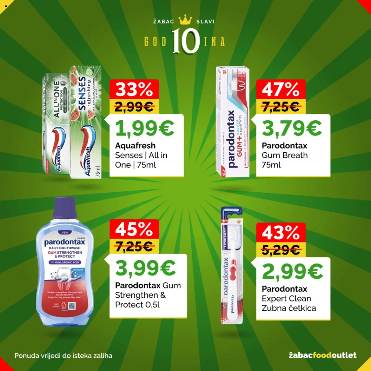 Žabac katalog | vrijedi od 01.06.2026 | Stranica: 42 | Proizvodi: Parodontax