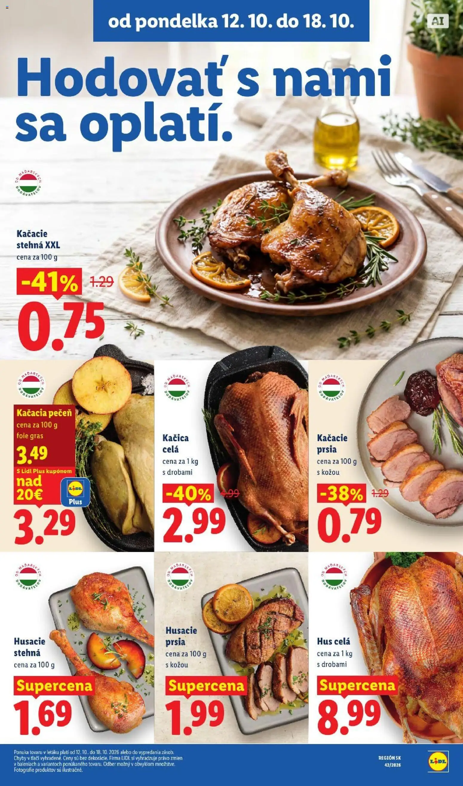 Nové Lidl akcie – leták je platný od 12.10.2026 | Strana: 14