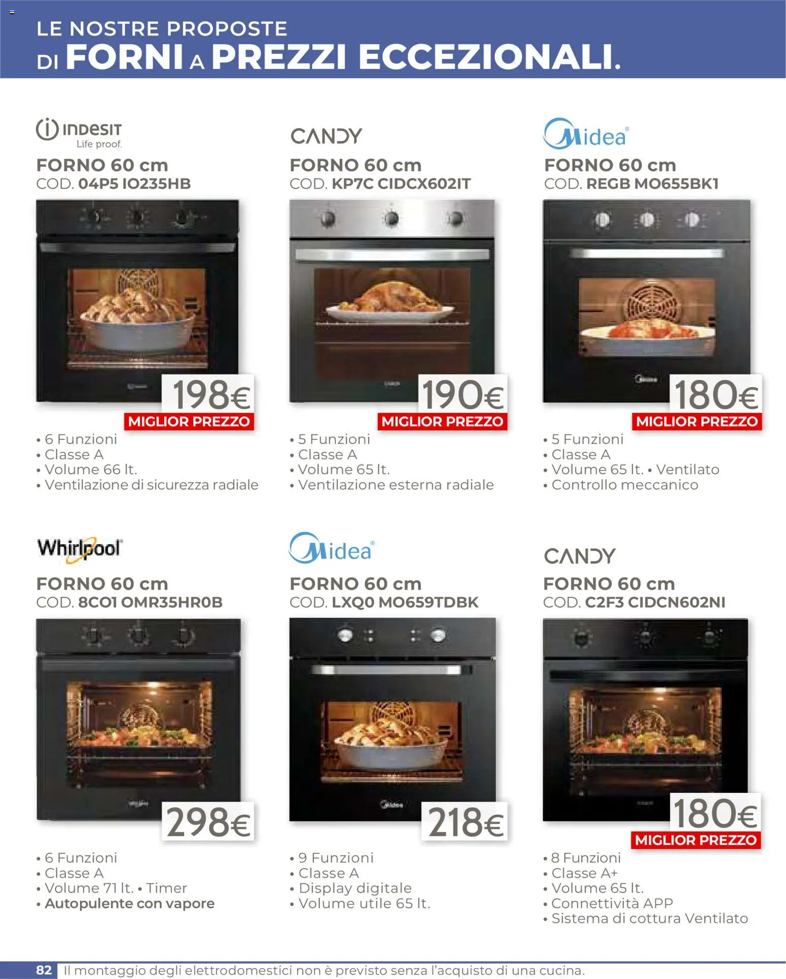 Volantino Mondo Convenienza del 01.04.2026 | Pagina: 82 | Prodotti: Forno
